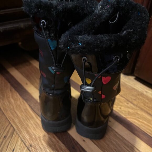 Totes size 12 winter fuzzy boots - Picture 4 of 4